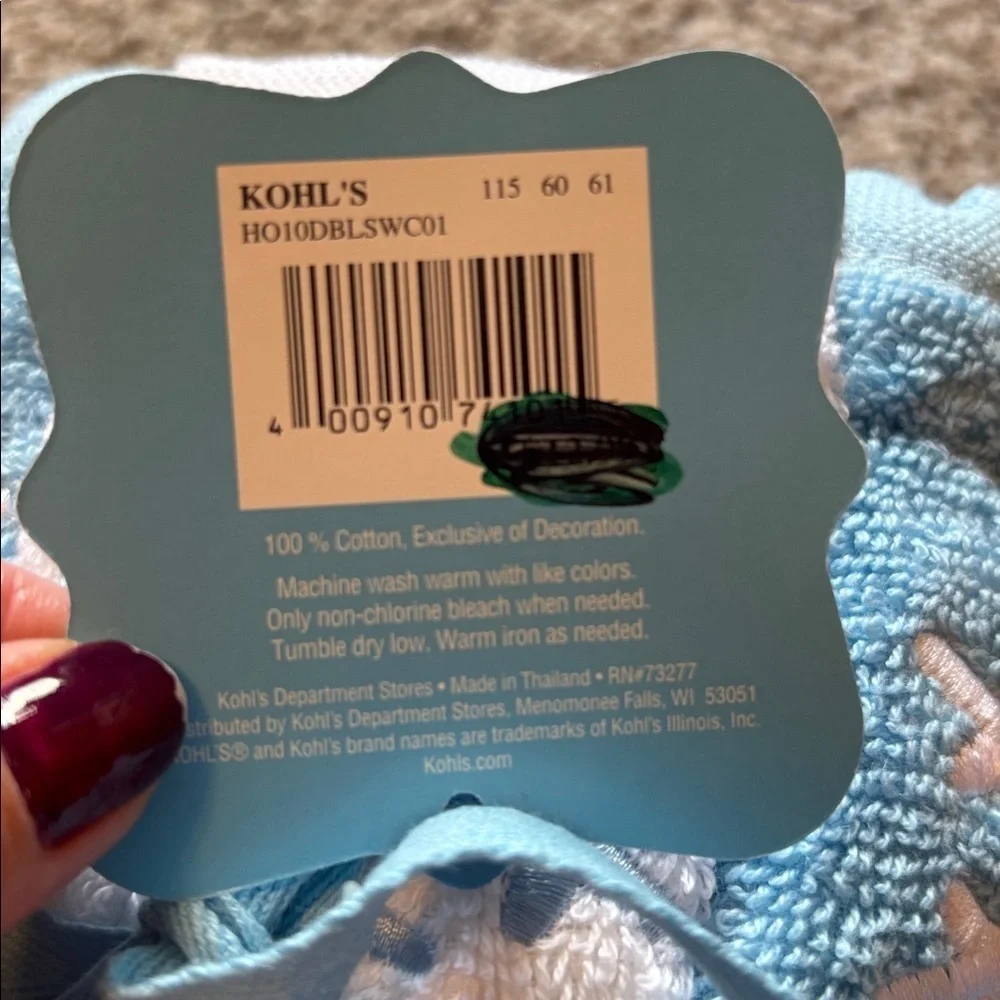 NWT Wash Cloth Set